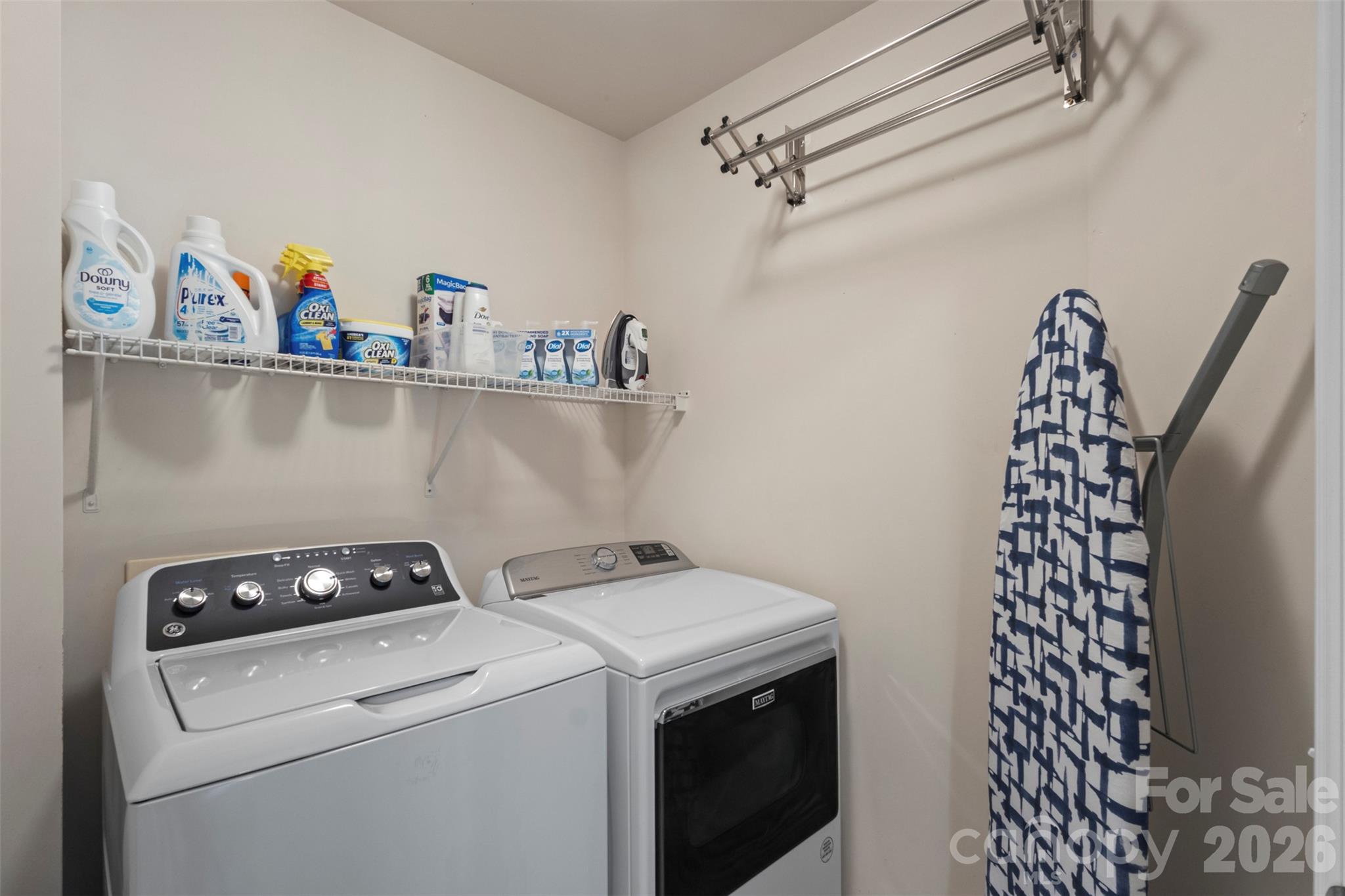 Laundry room is located upstairs with the bedrooms - 18912 Harbor Cove Drive, Cornelius