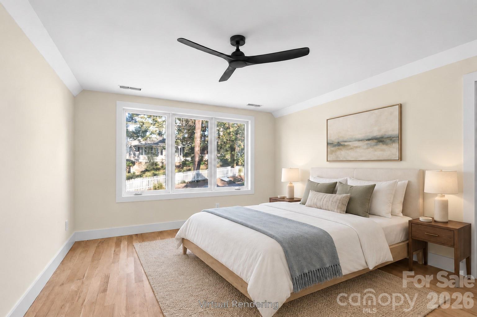 Second-Level Bedroom (Virtual Rendering) - 310 Pearson Drive, Asheville