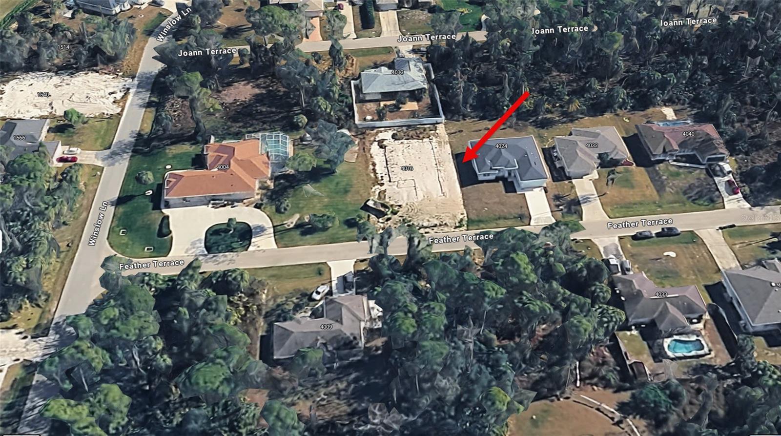 Land at 4016 FEATHER TER, NORTH PORT, photo 3 of 4