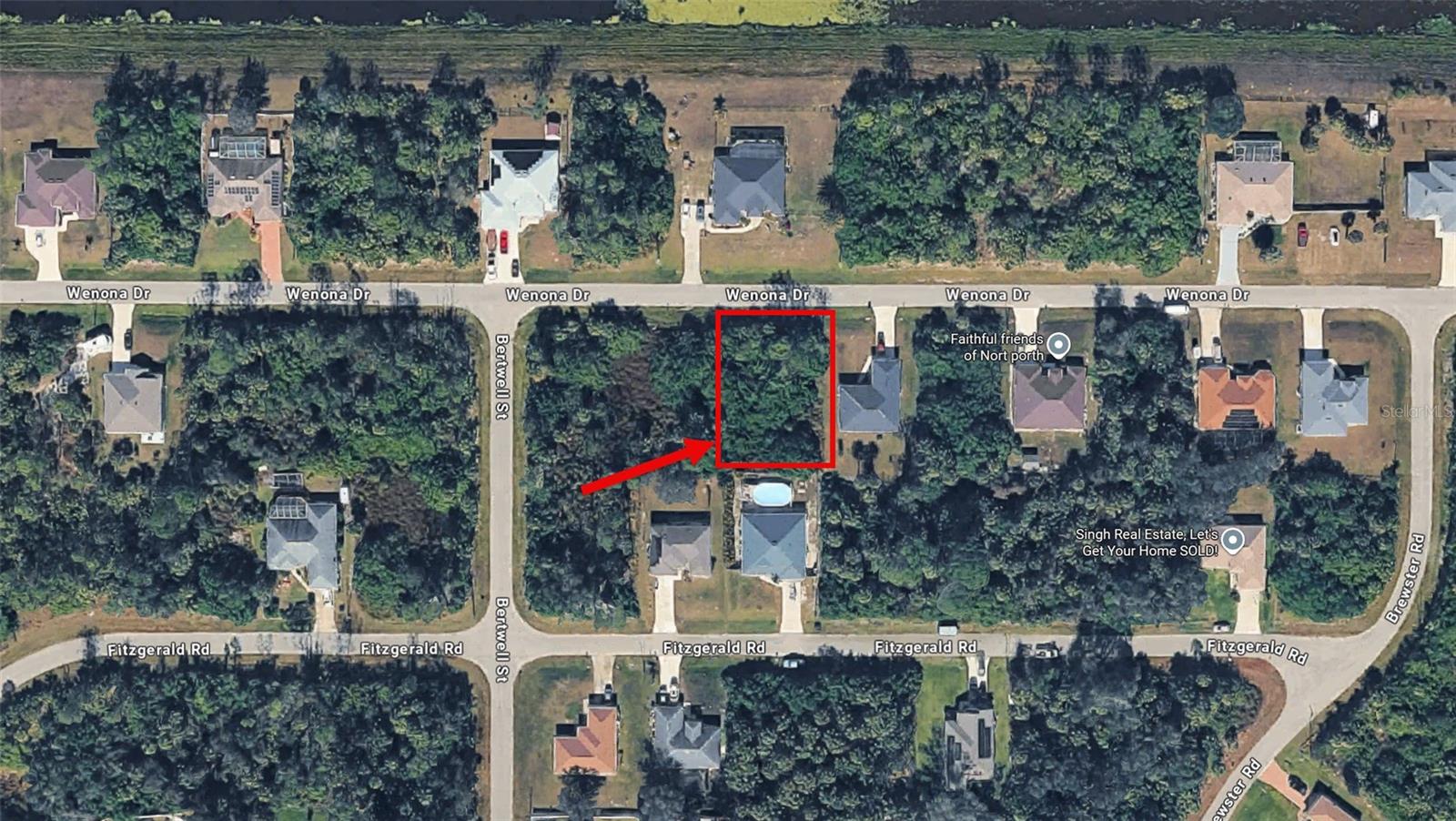 Land at 3667 WENONA DR, NORTH PORT, photo 3 of 4