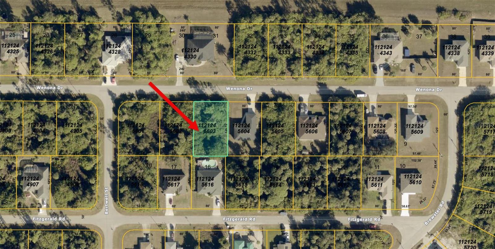 Land at 3667 WENONA DR, NORTH PORT, photo 4 of 4