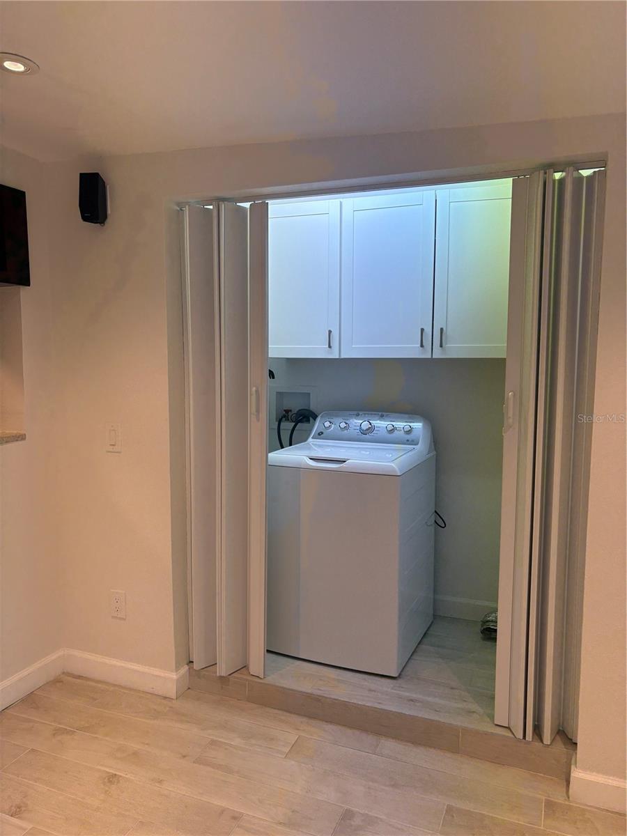 Laundry closet - 14116 VILLAGE TERRACE DR, TAMPA