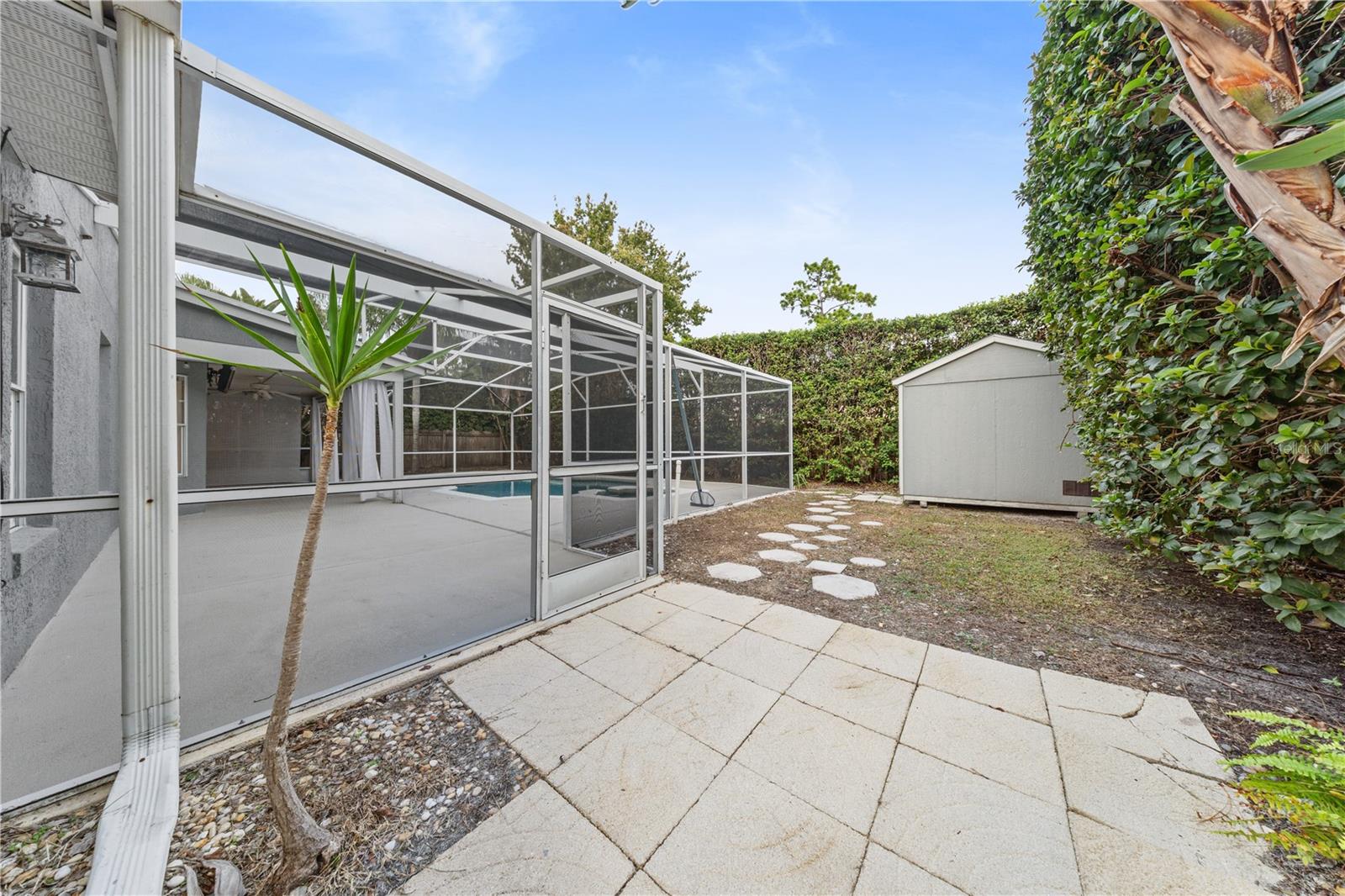 Backyard and shed - 3701 BEAVER RIDGE DR, ORLANDO