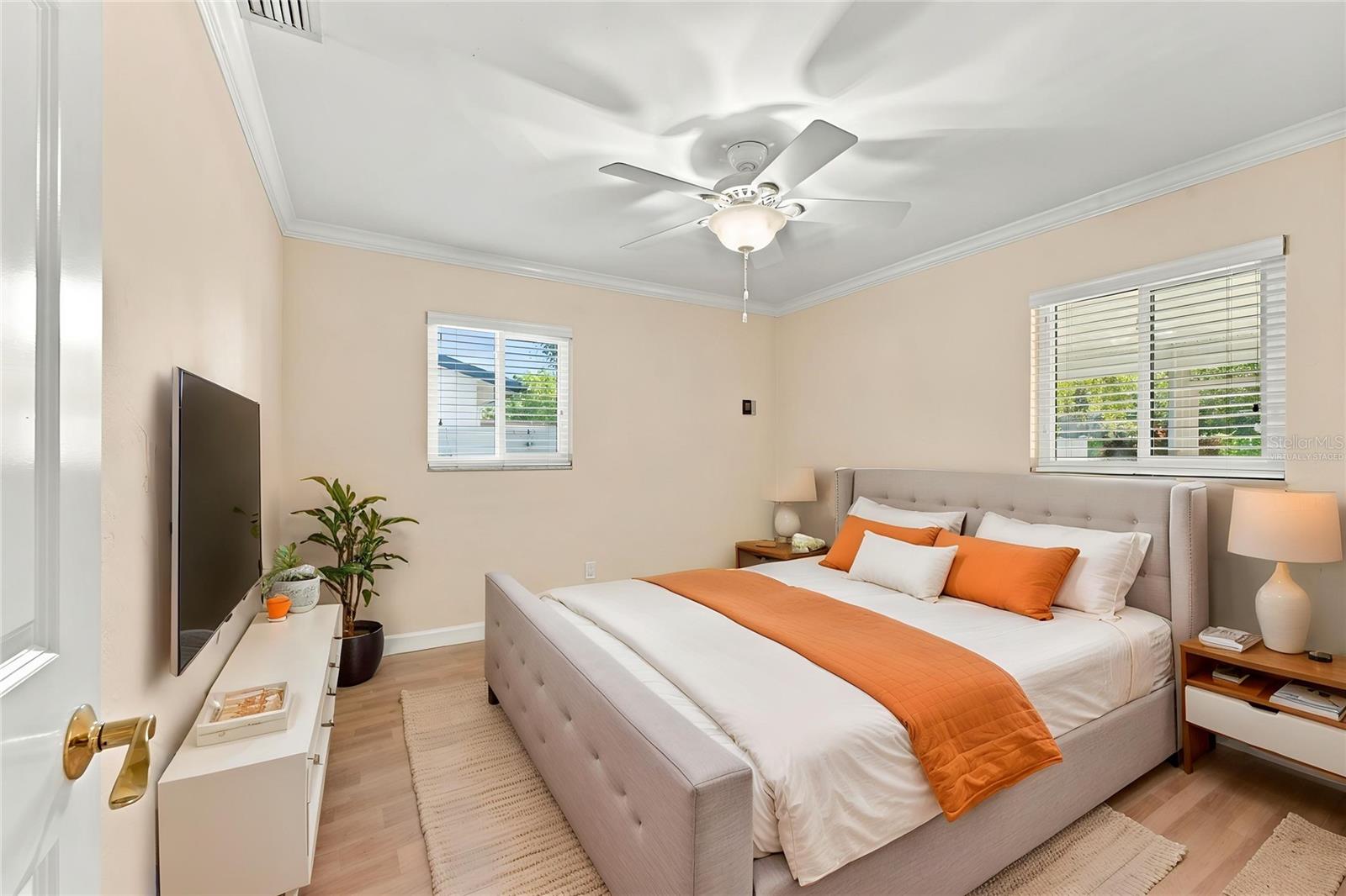 Virtually Staged 2nd Bedroom - 1864 74TH AVE N, ST PETERSBURG
