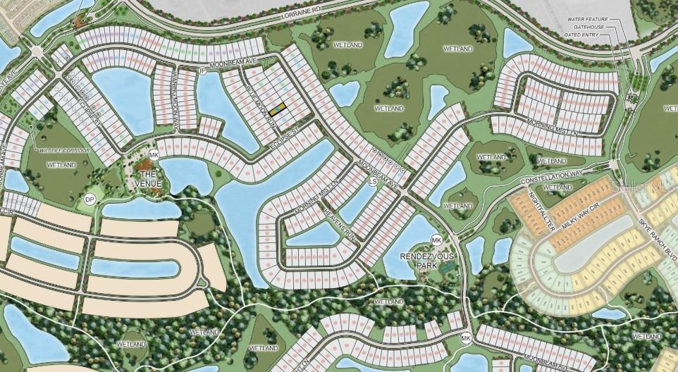 7728 Blue Moon Run Site Map - 7728 BLUE MOON RUN, SARASOTA