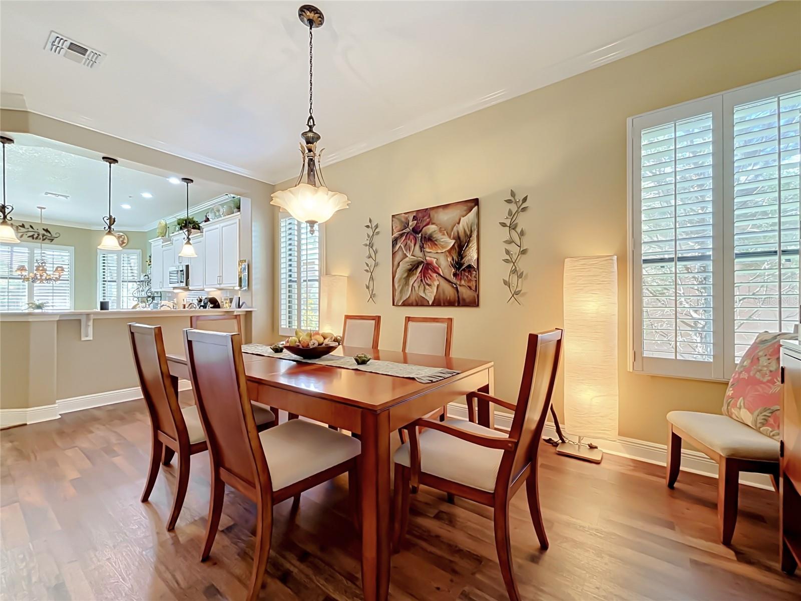 Dining Area w/ LVP Flooring - 265 INDIAN WELLS AVE, POINCIANA