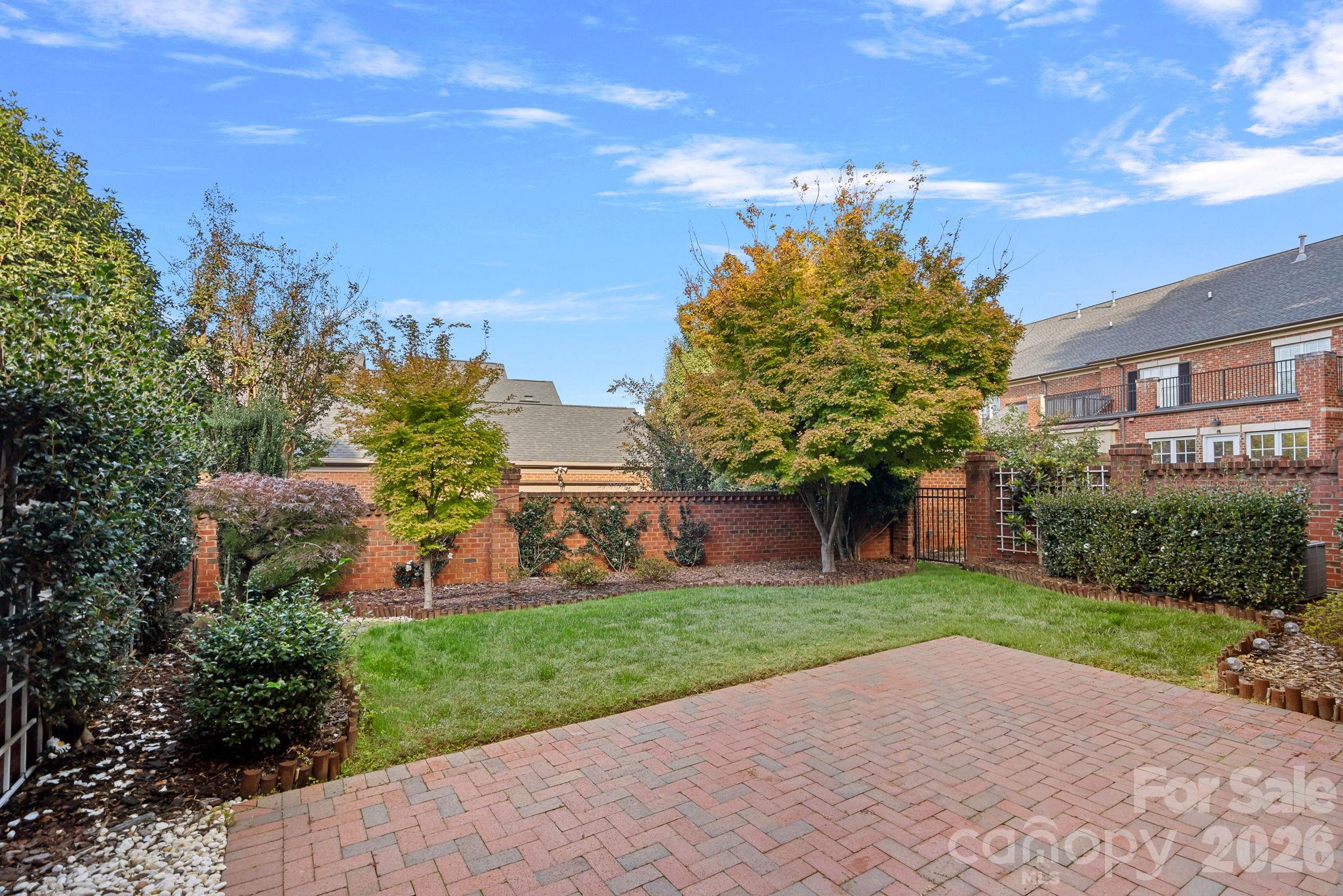 Extended patio - 6830 Louisburg Square Lane, Charlotte