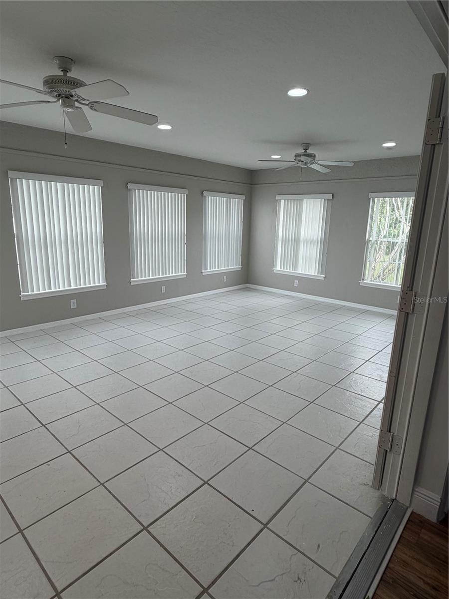 French Doors off Dining Area to Florida Room - 1019 GARDENIA ST, SEBASTIAN