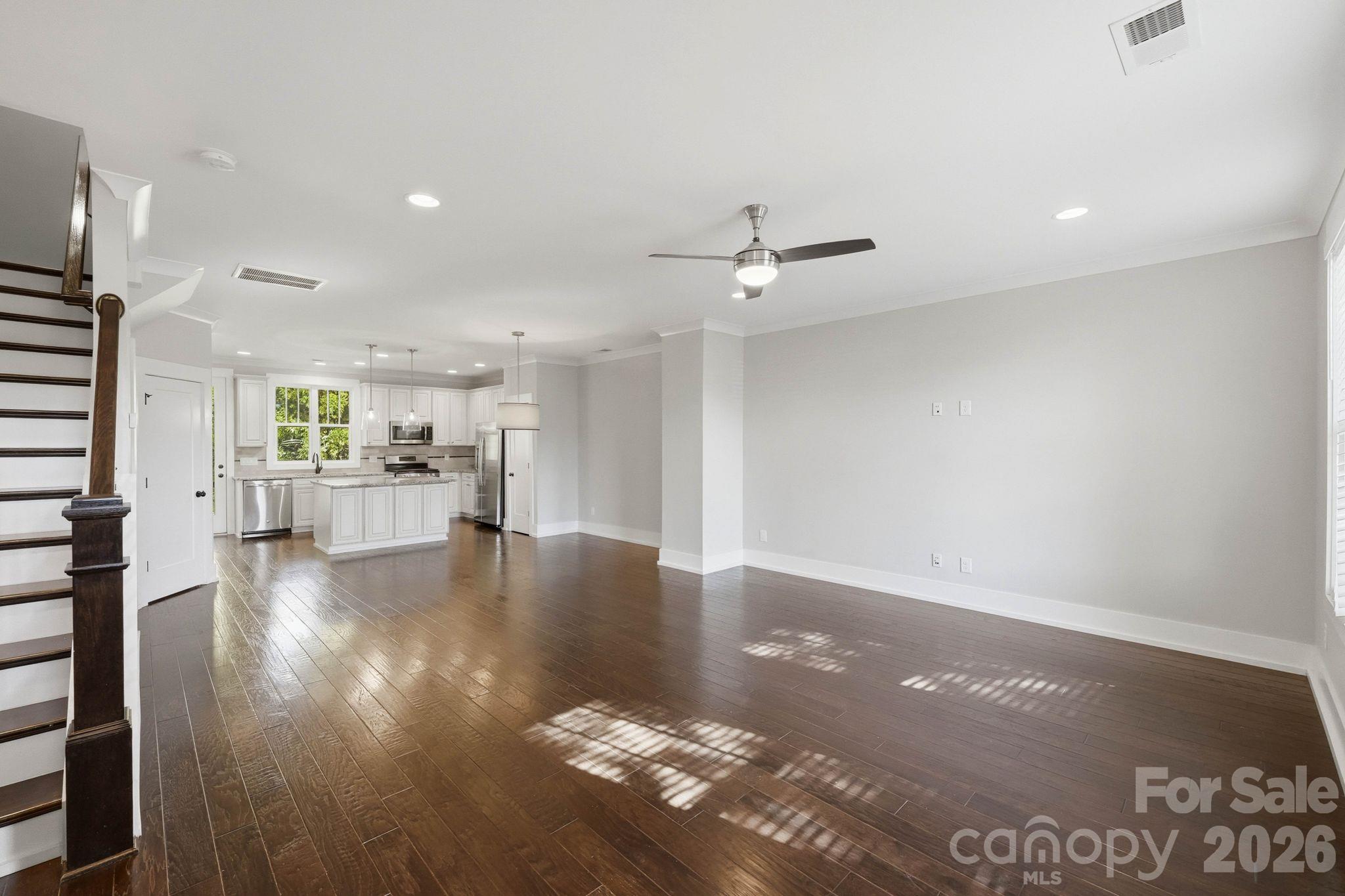 Living Room - 1644 Kenilworth Avenue, Charlotte