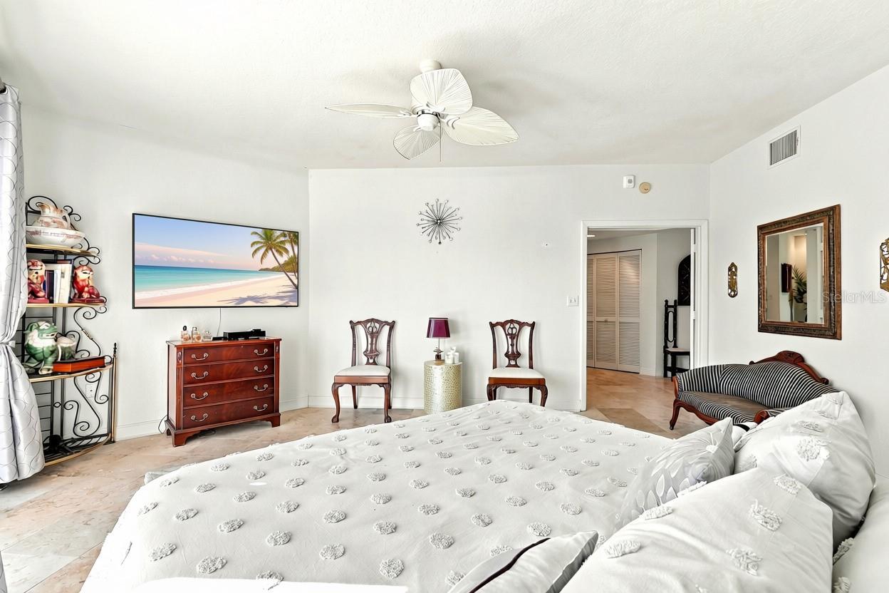 primary bedroom - 4780 DOLPHIN CAY LN S #102, ST PETERSBURG