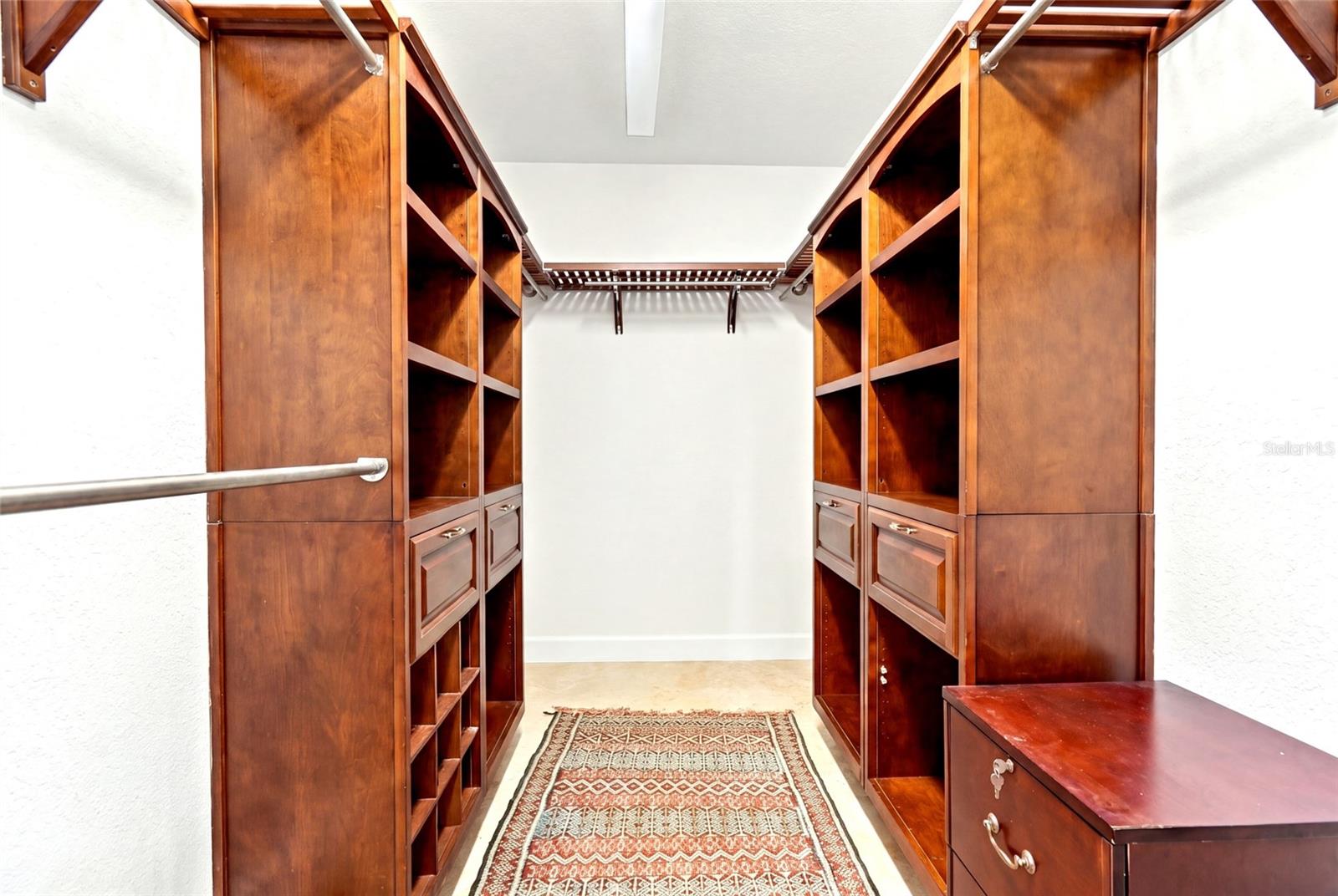 large walk in closet primary - 4780 DOLPHIN CAY LN S #102, ST PETERSBURG