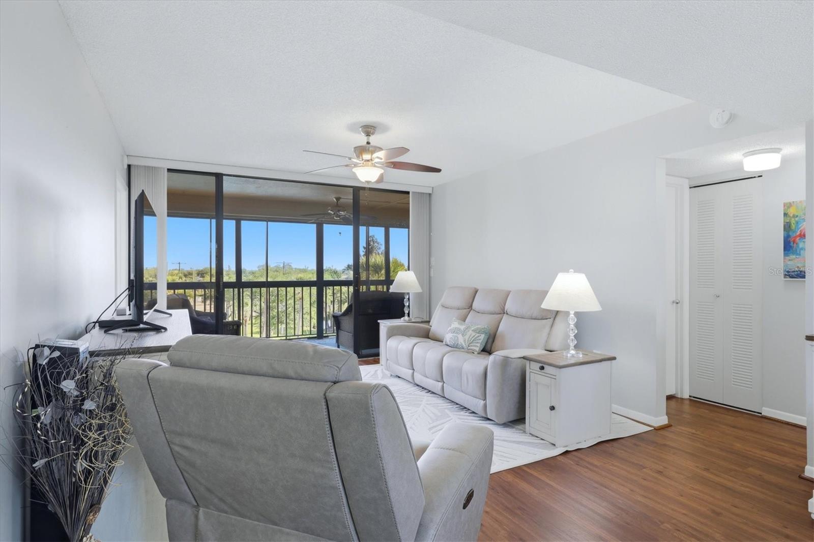 Living Room - 21405 OLEAN BLVD #434, PORT CHARLOTTE