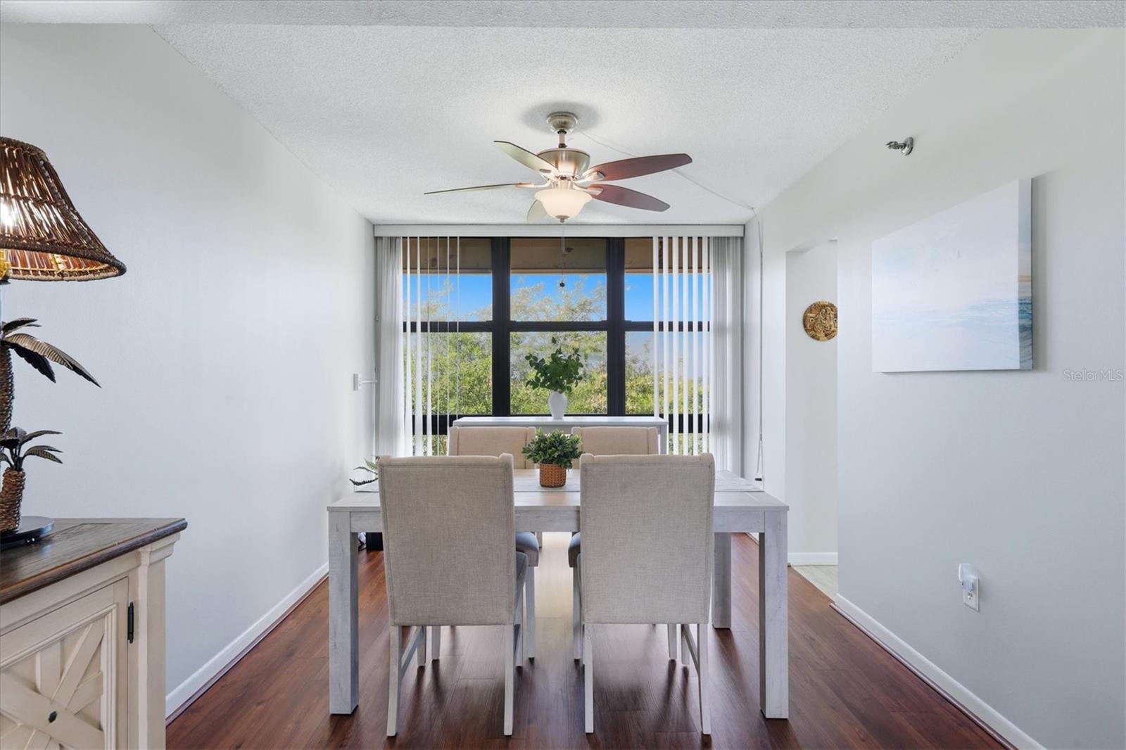 Dining area with entry into Kitchen - 21405 OLEAN BLVD #434, PORT CHARLOTTE