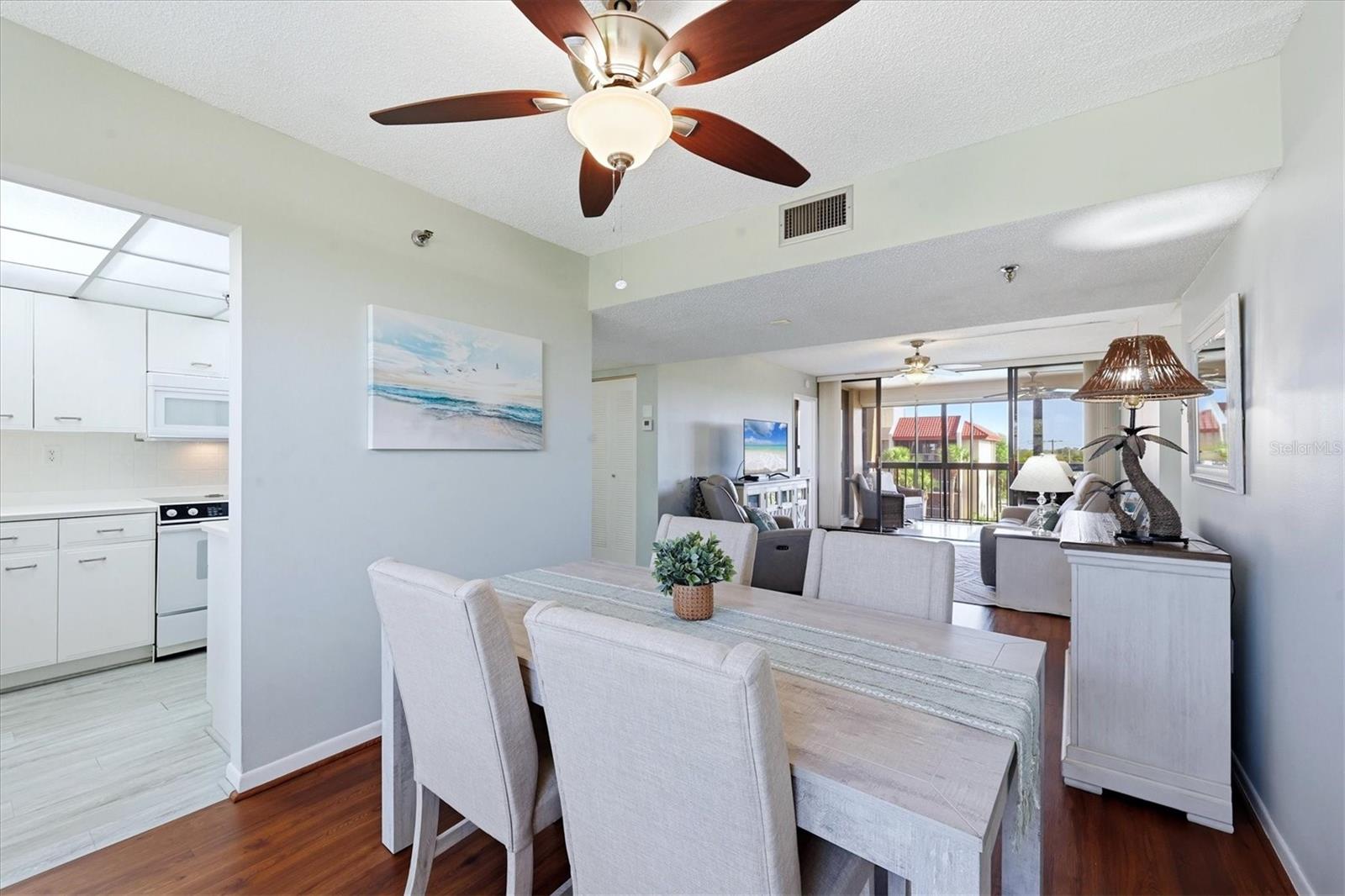 Dining Room with sight of the kitchen - 21405 OLEAN BLVD #434, PORT CHARLOTTE