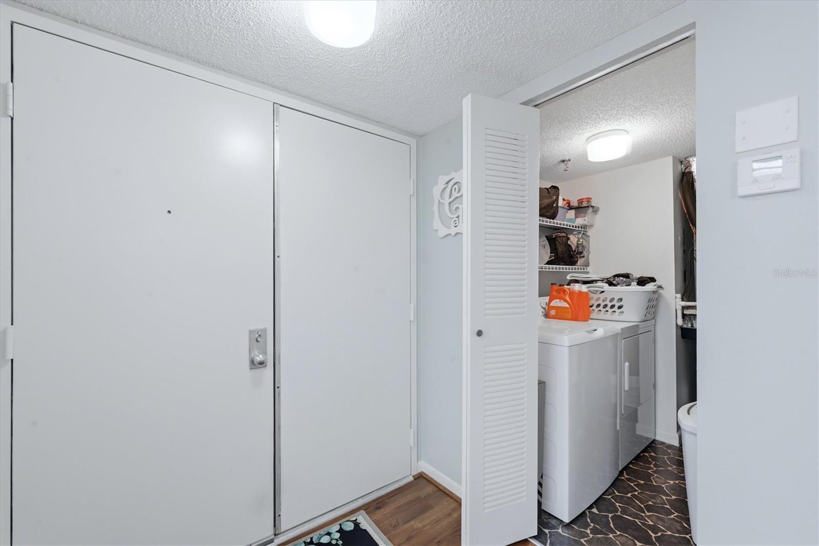 Laundry Room off Entry Way - 21405 OLEAN BLVD #434, PORT CHARLOTTE