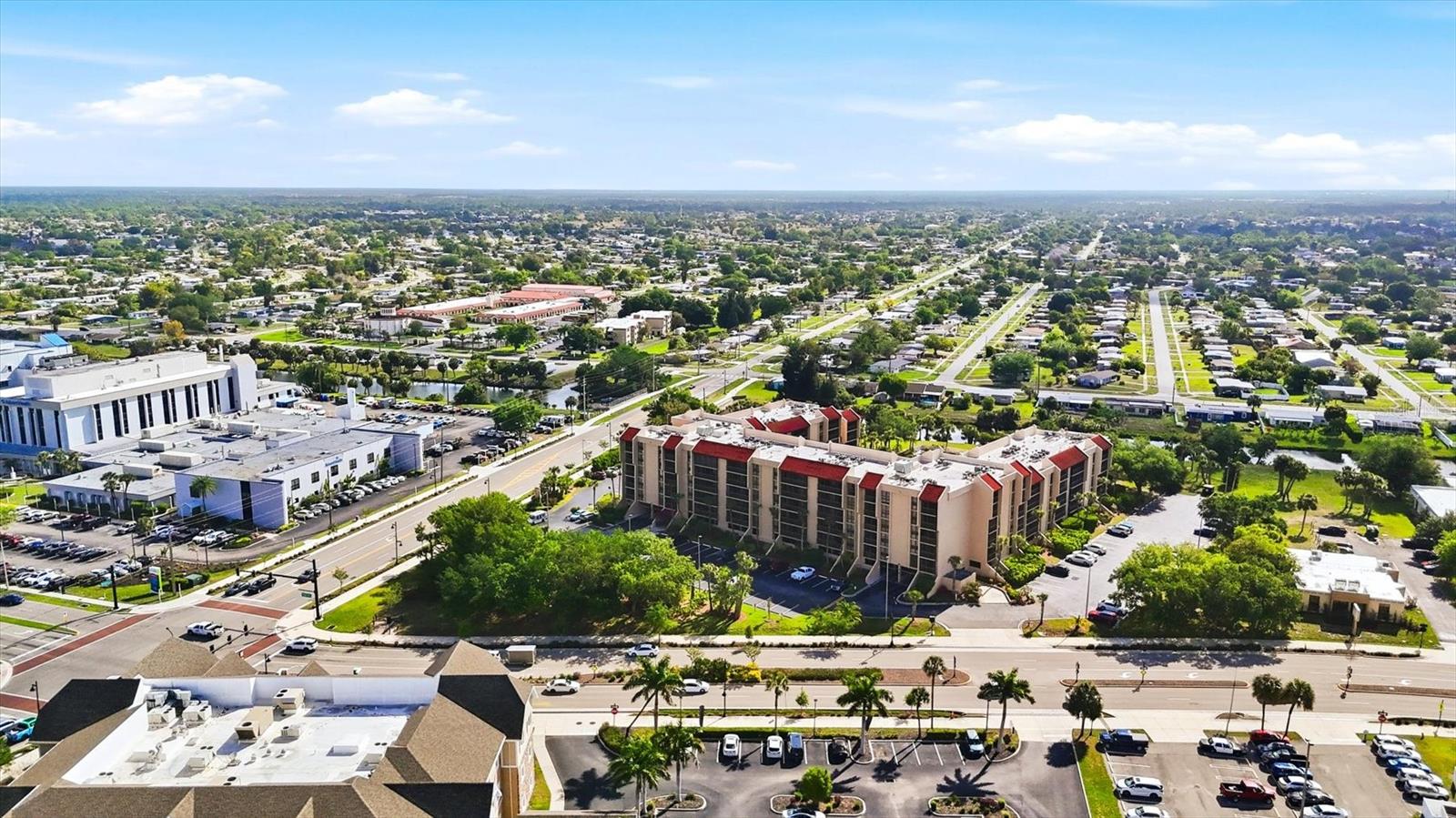 Aerial view - 21405 OLEAN BLVD #434, PORT CHARLOTTE