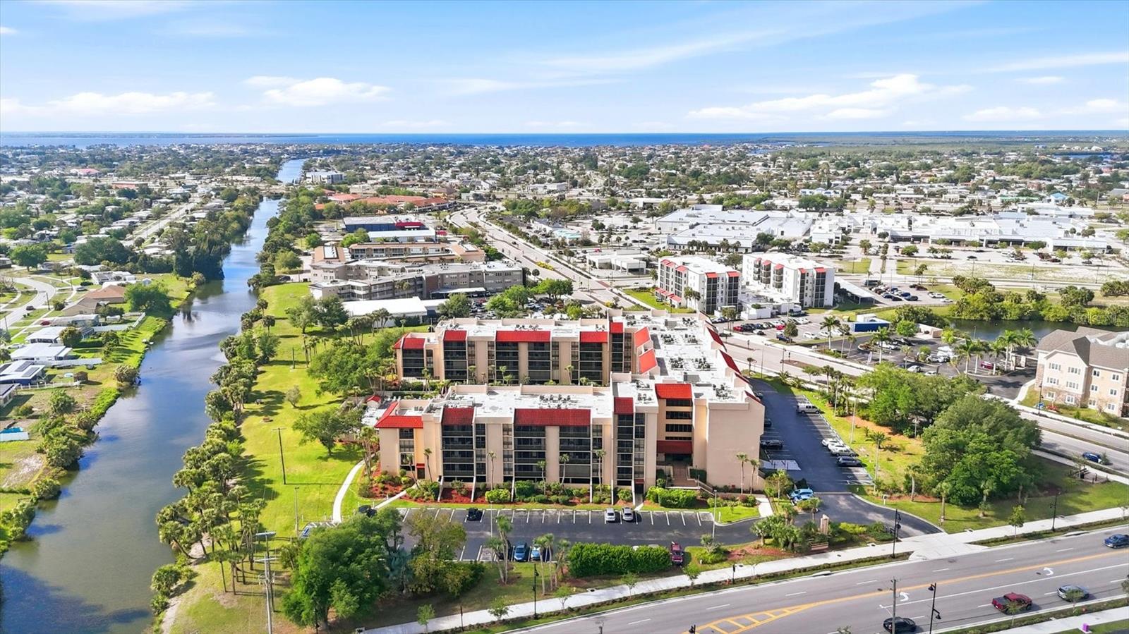 Aerial view - 21405 OLEAN BLVD #434, PORT CHARLOTTE