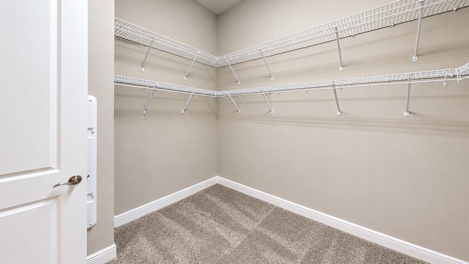 Primary walk-in closet - 3911 GAVIOTA DR, RUSKIN