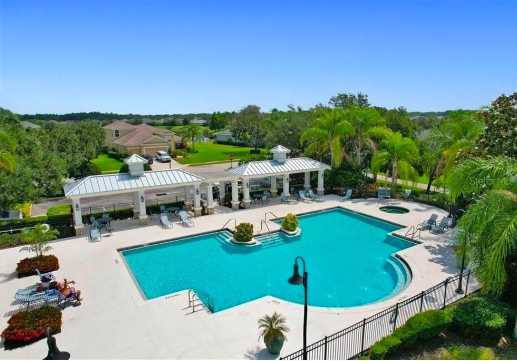 Community pool - 1322 THORNBURY DR, PARRISH