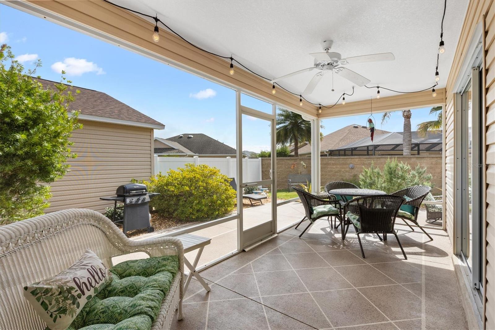 SCREENED IN LANAI - 2398 FLATWOOD ST, THE VILLAGES