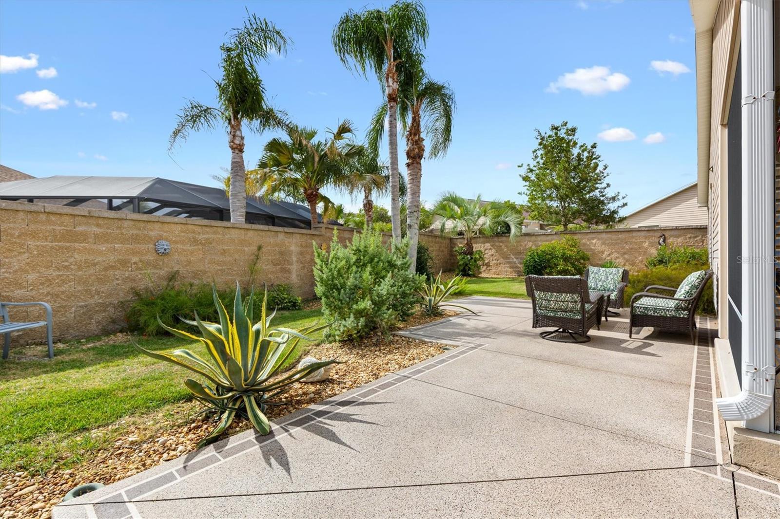 BACK YARD - 2398 FLATWOOD ST, THE VILLAGES