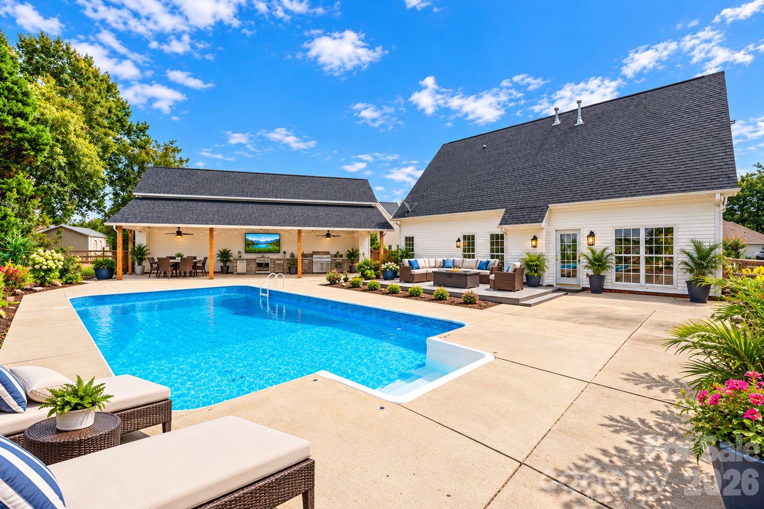 Virtual staged - 118 Breton Court, Mooresville
