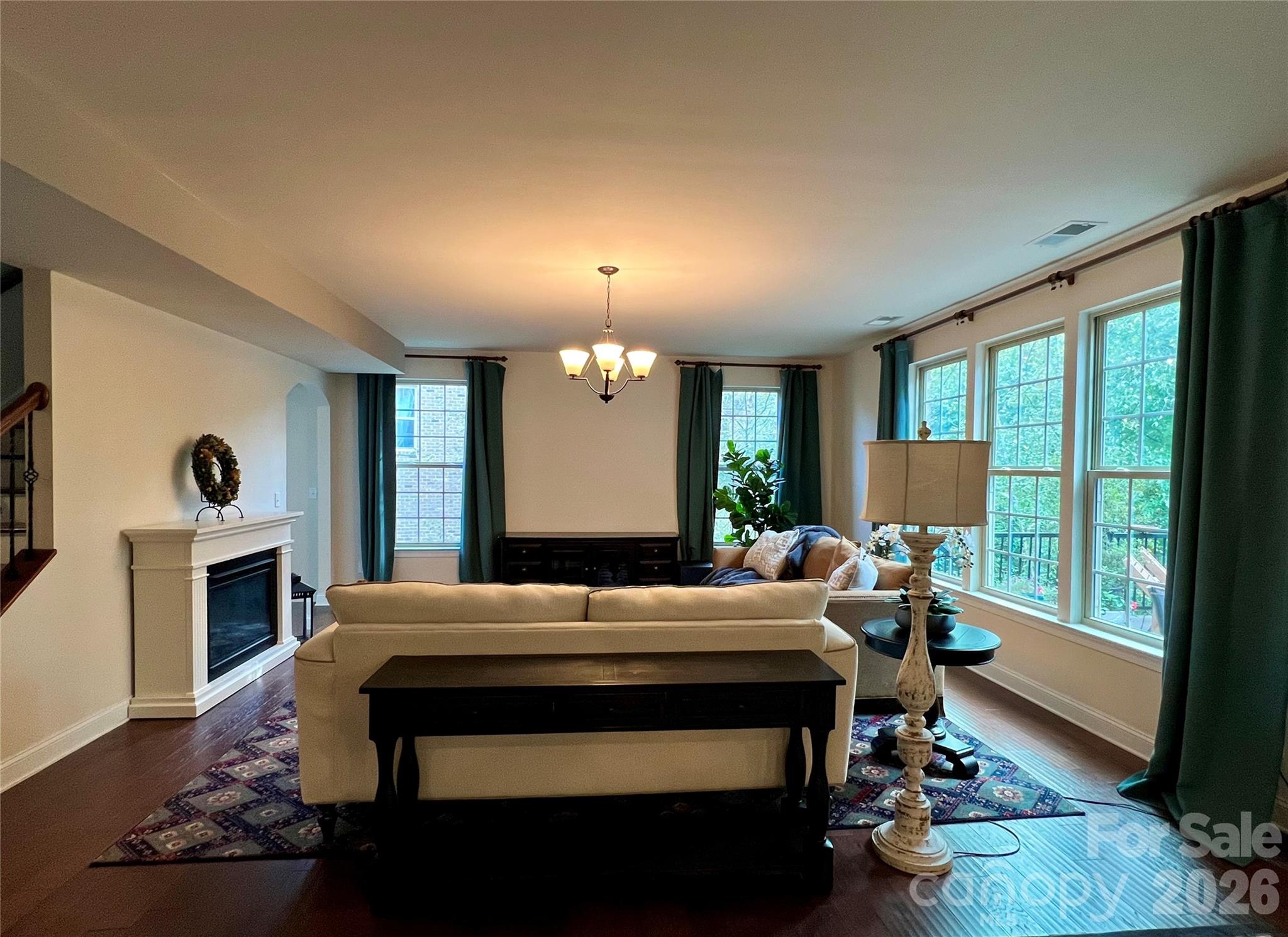 Living Room - 8306 Early Bird Way, Mint Hill
