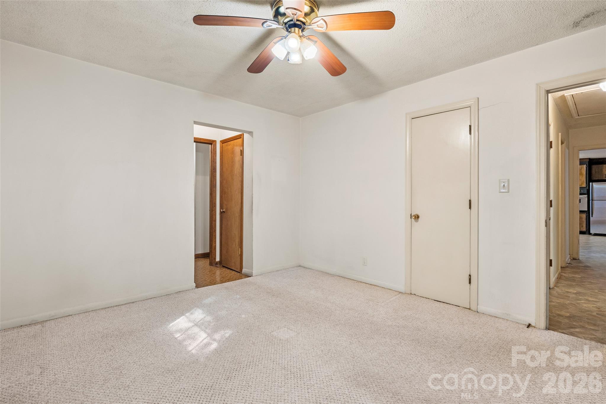 primary bedroom with full bathroom - 2415 Hargette Road, Monroe