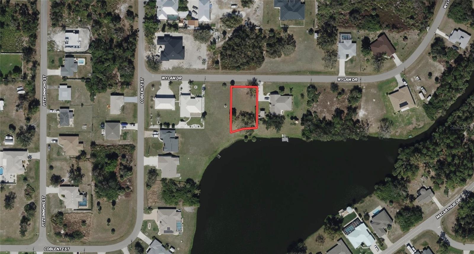 Land at 210 WYLAM DR, PORT CHARLOTTE, photo 4 of 4