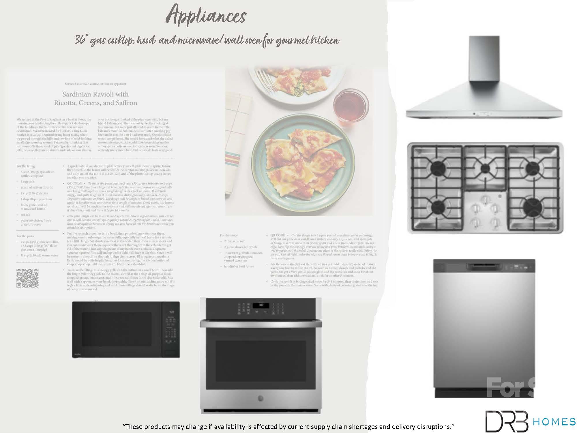 Appliance package - 528 Cottage Garden Lane, Belmont