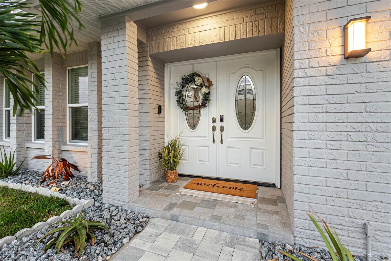 ENTRY DOUBLE DOORS - 3222 WESSEX WAY, CLEARWATER