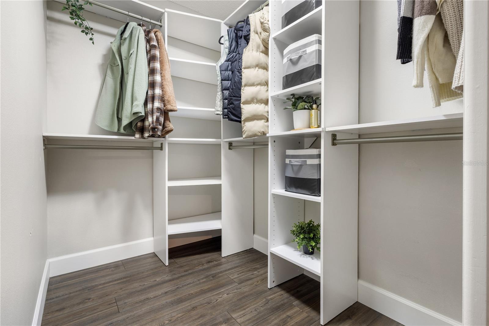 GUEST BEDROOM WALK IN CLOSET - 3222 WESSEX WAY, CLEARWATER