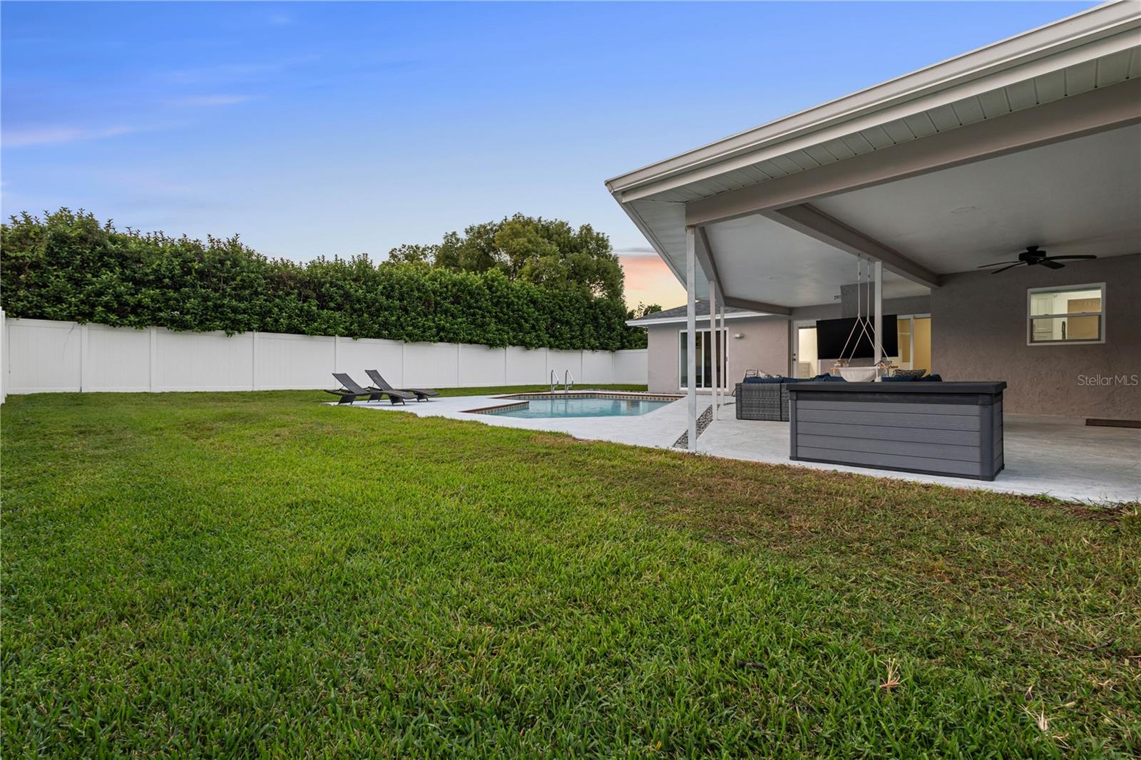 BACKYARD - 3222 WESSEX WAY, CLEARWATER