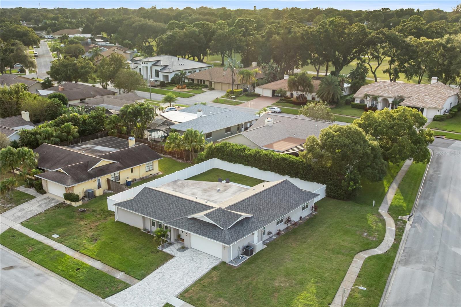 AERIAL - 3222 WESSEX WAY, CLEARWATER