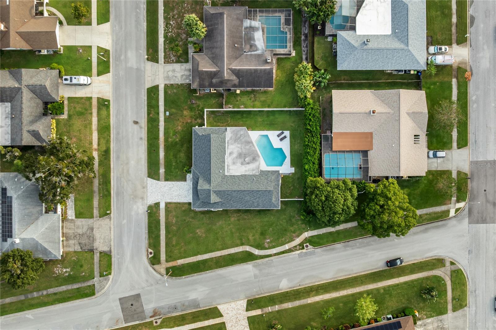 AERIAL - 3222 WESSEX WAY, CLEARWATER