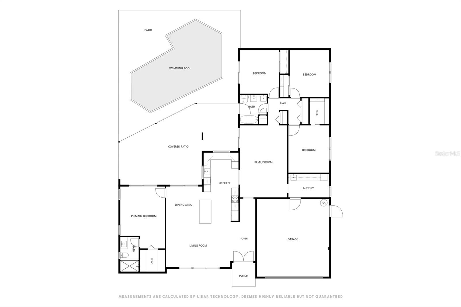 2D FLOORPLAN - 3222 WESSEX WAY, CLEARWATER