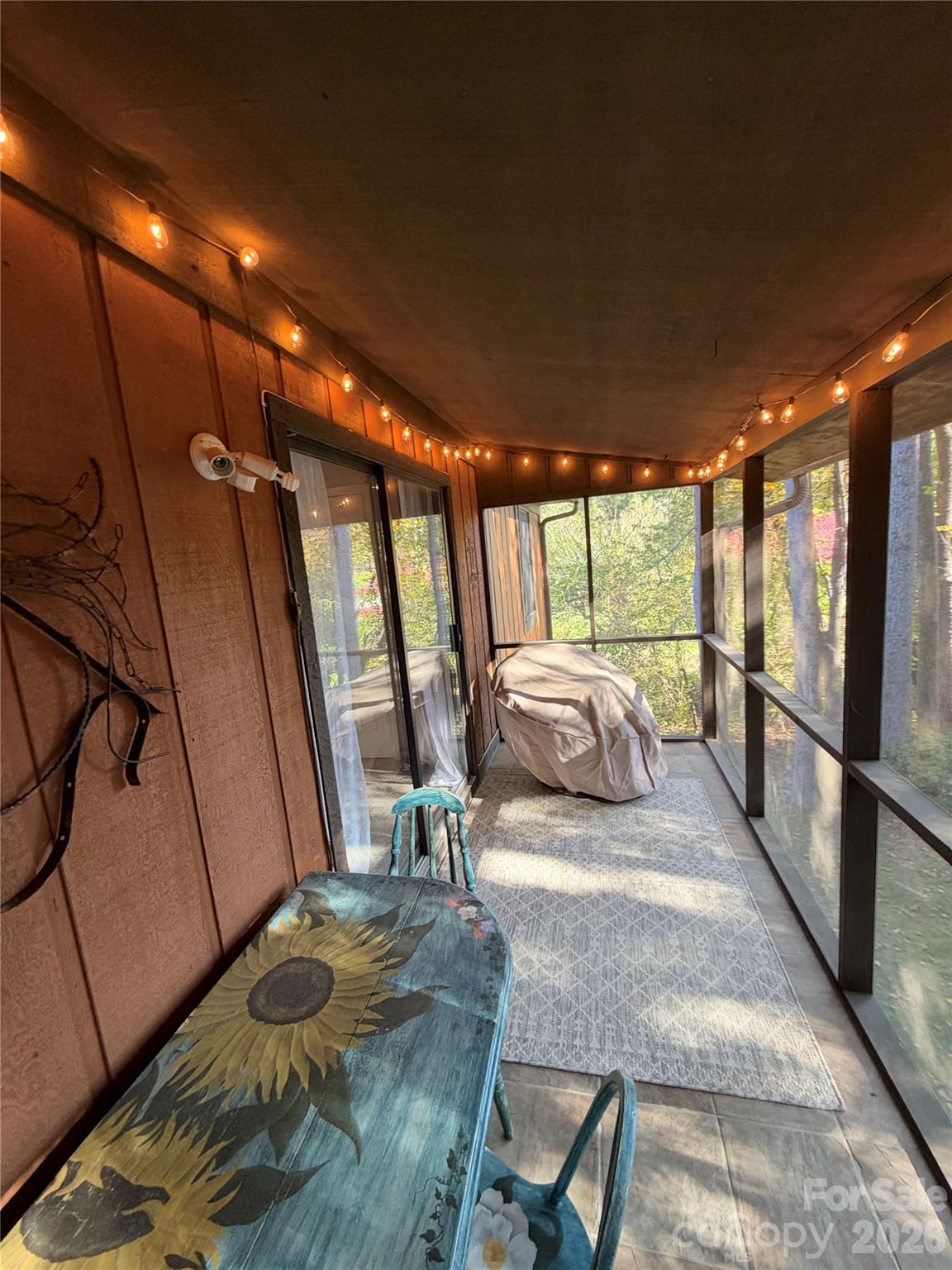 Rear Balcony - 1747 Haywood Manor Road, Hendersonville