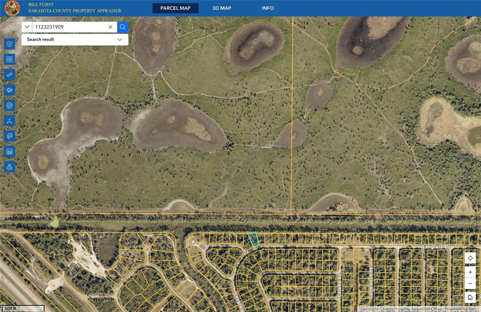 Land at Lots 9 &10 LANGLAIS DR, NORTH PORT, photo 3 of 3