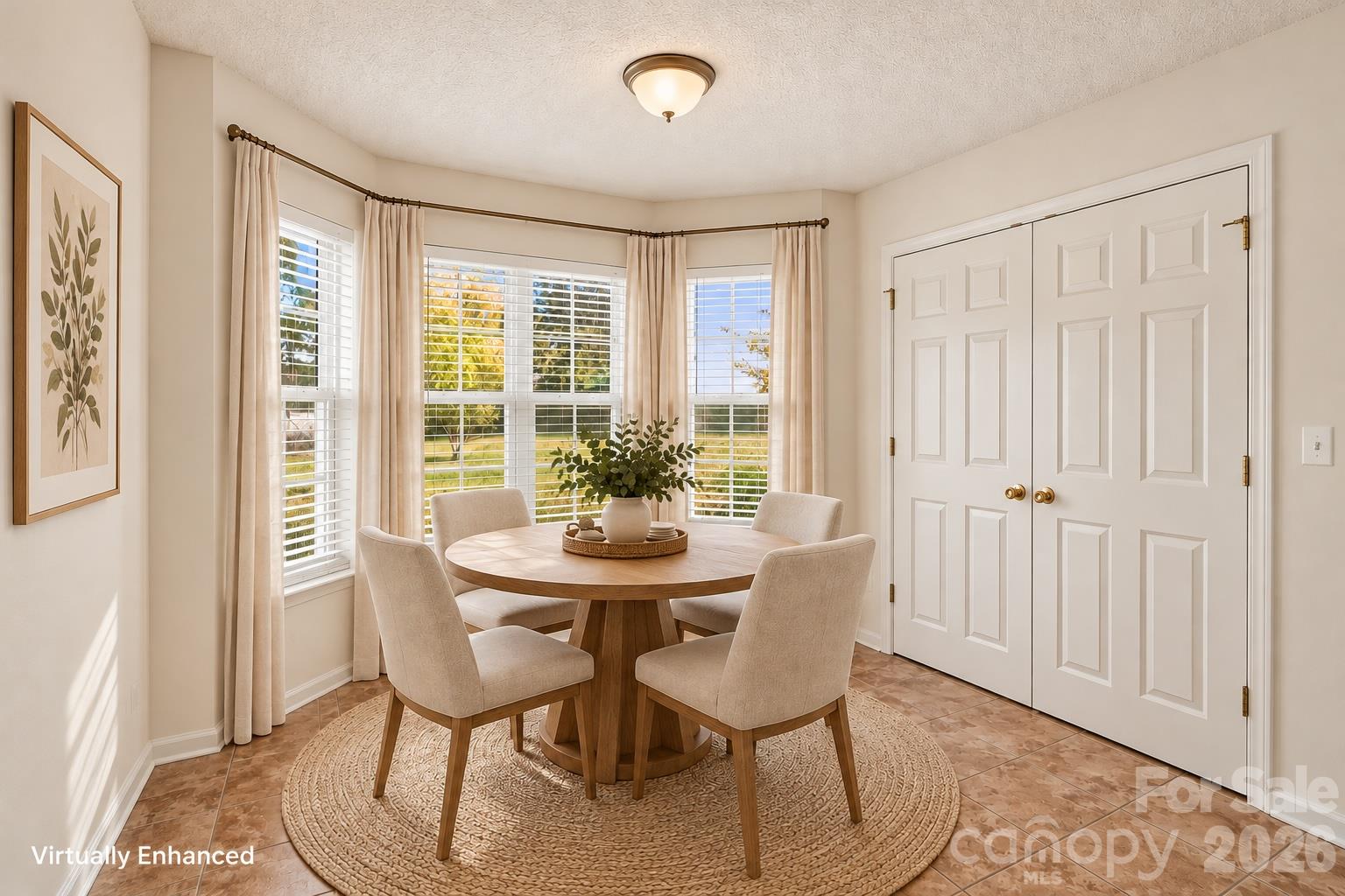 Virtually Enhanced Breakfast Nook - 9741 Bradstreet Commons Way, Charlotte