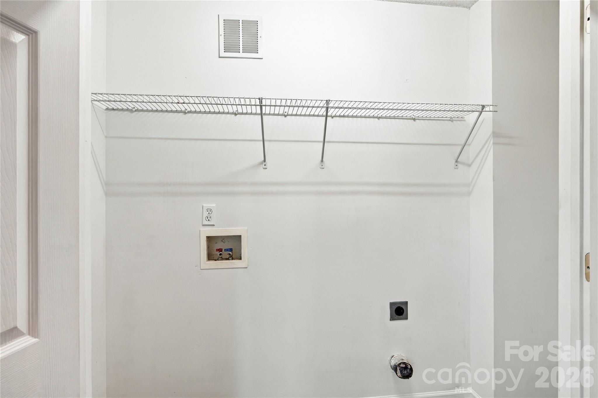 Laundry Closet on Main Level - 9741 Bradstreet Commons Way, Charlotte