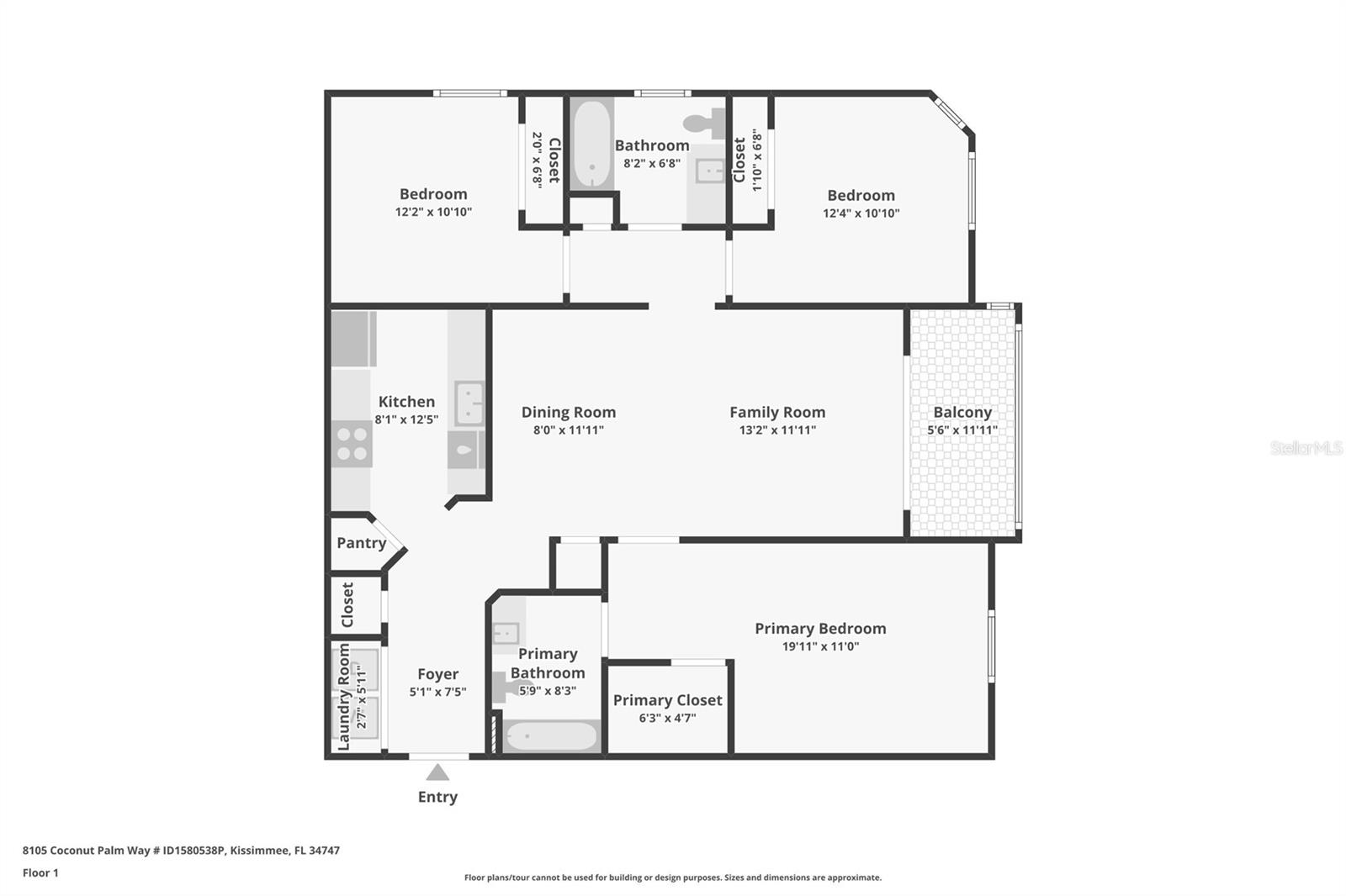 Condominium at 8105 COCONUT PALM WAY #303, KISSIMMEE, photo 42 of 42