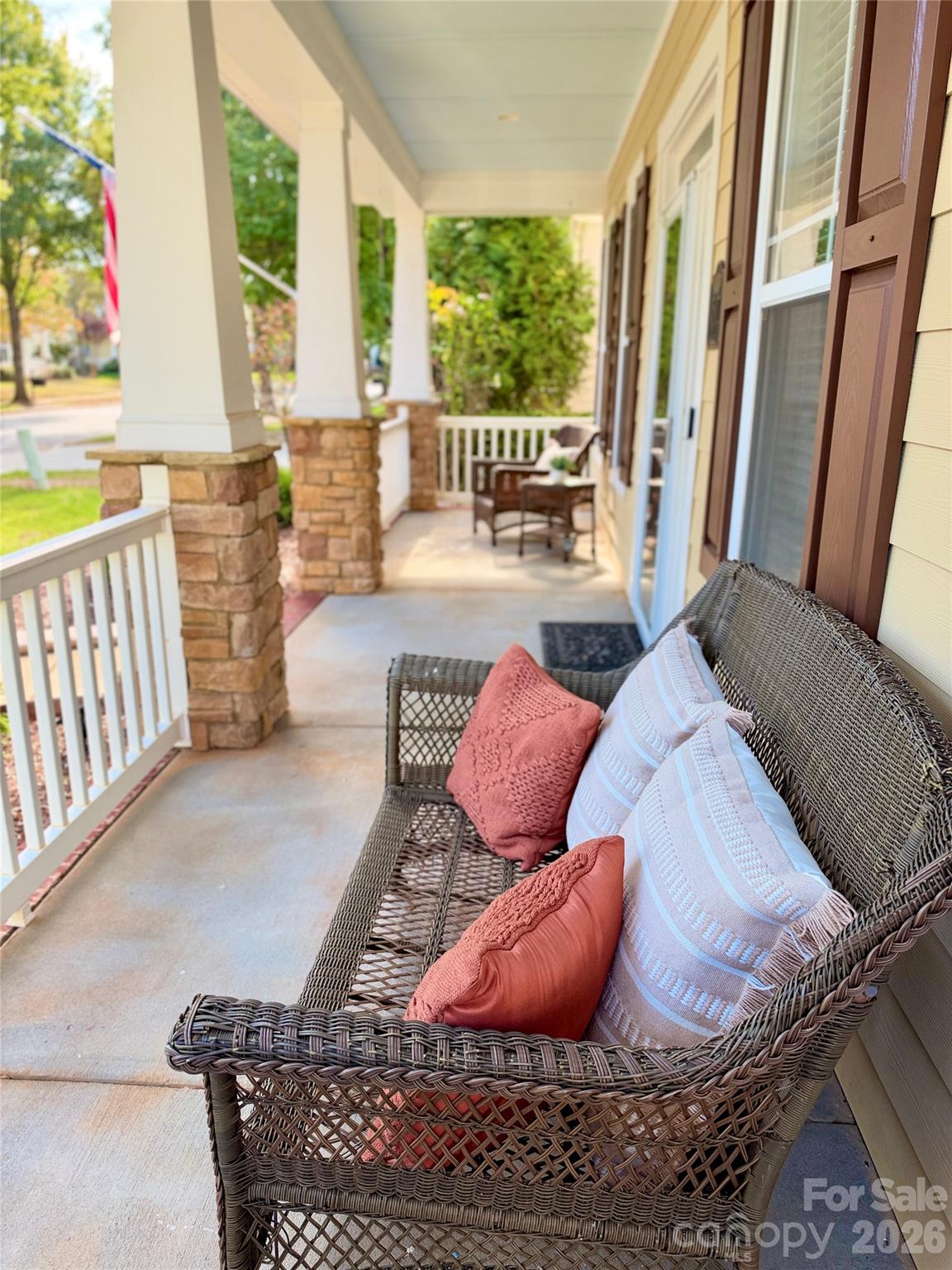 Relax on the porch with your coffee - 1507 Belmont Stakes Avenue, Indian Trail