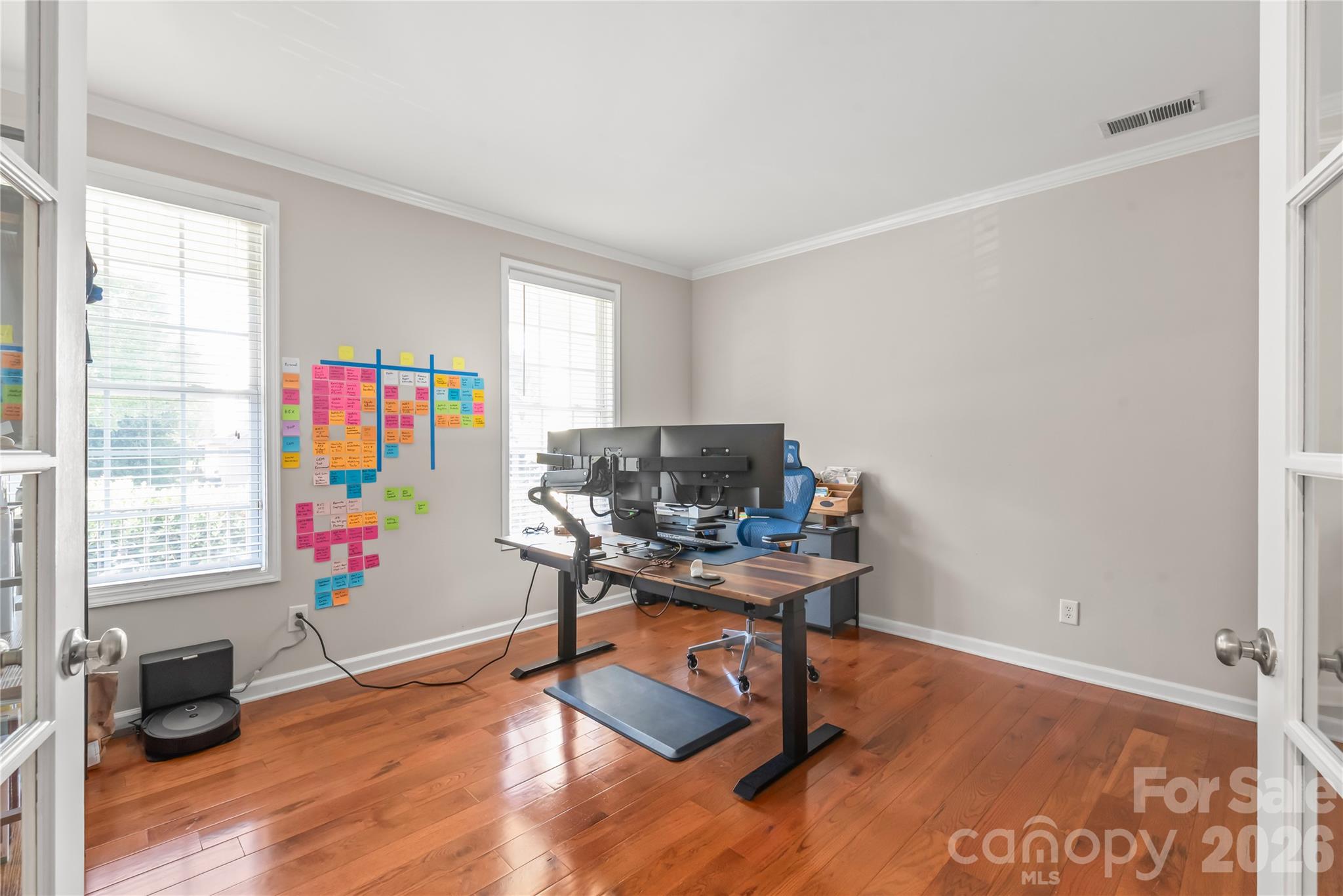 Office with french doors directly to the left - 6482 Chadwell Court, Indian Land