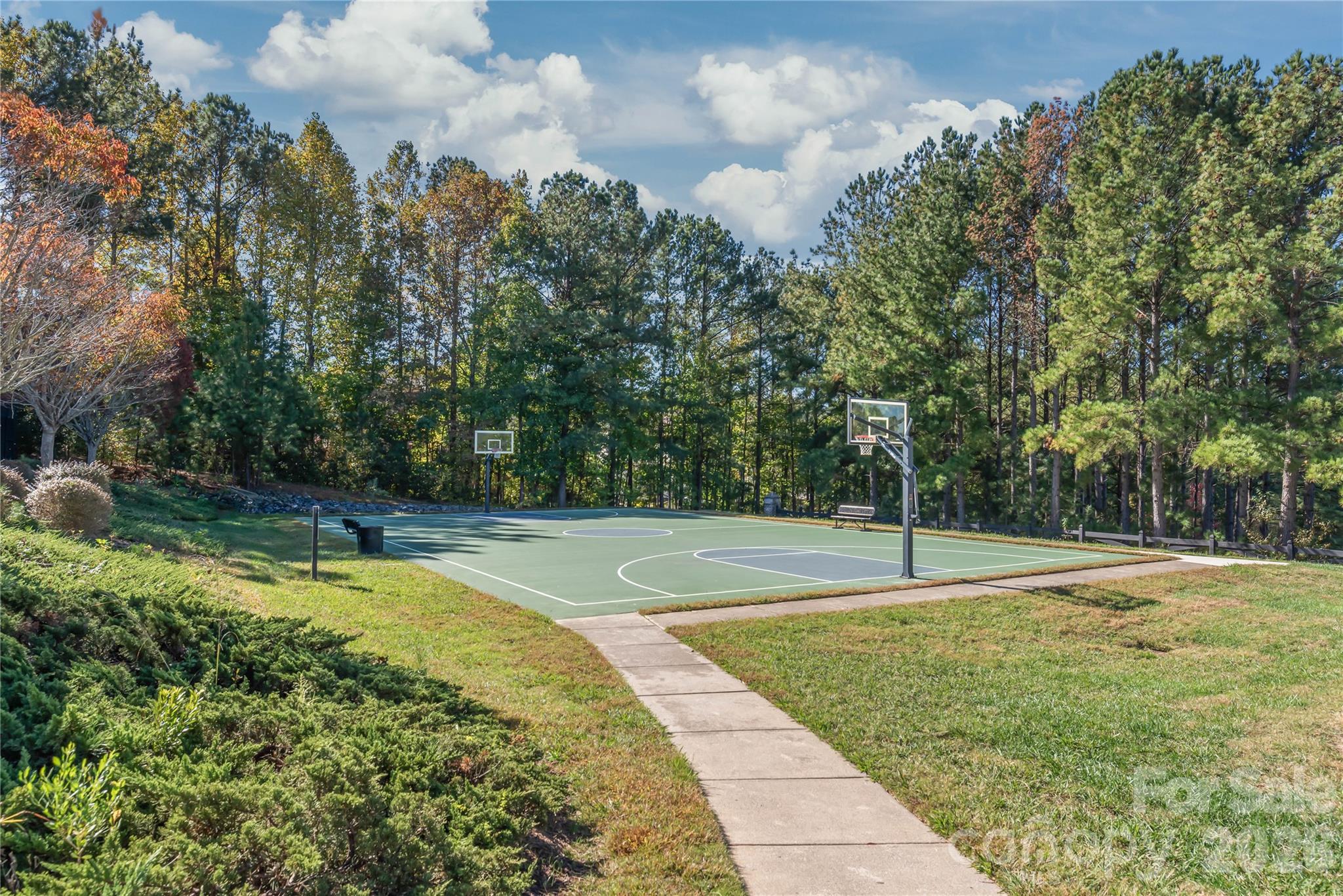Trails down to the tennis and  basketball courts - 6482 Chadwell Court, Indian Land