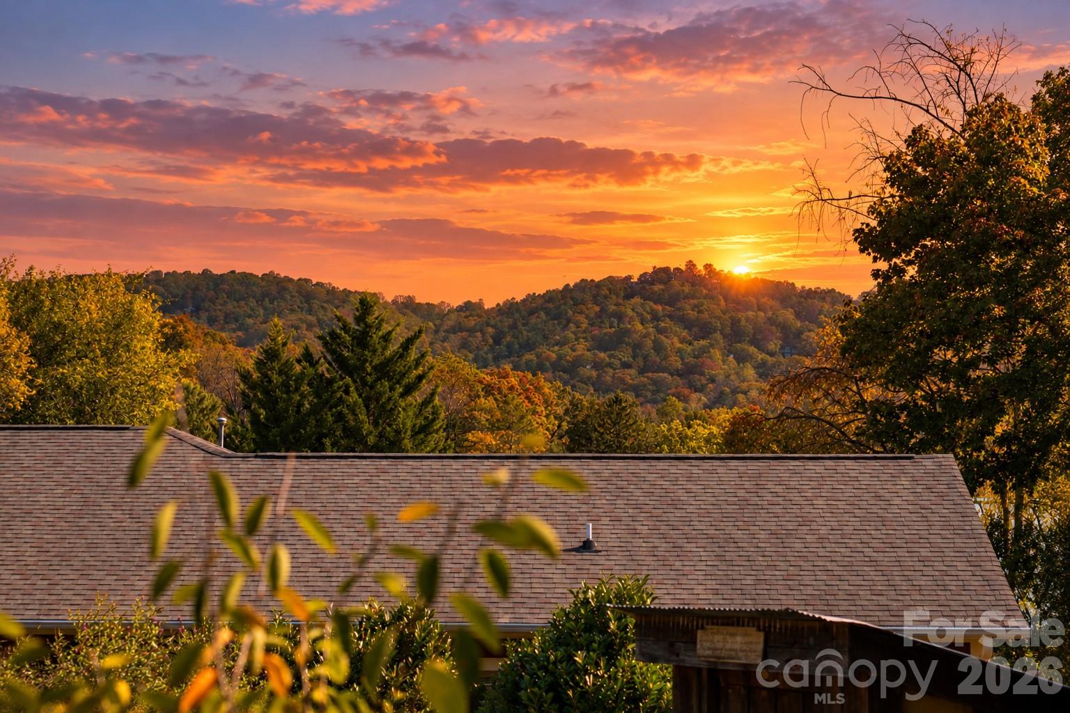 virtual sunset - 30 Maney Avenue, Asheville