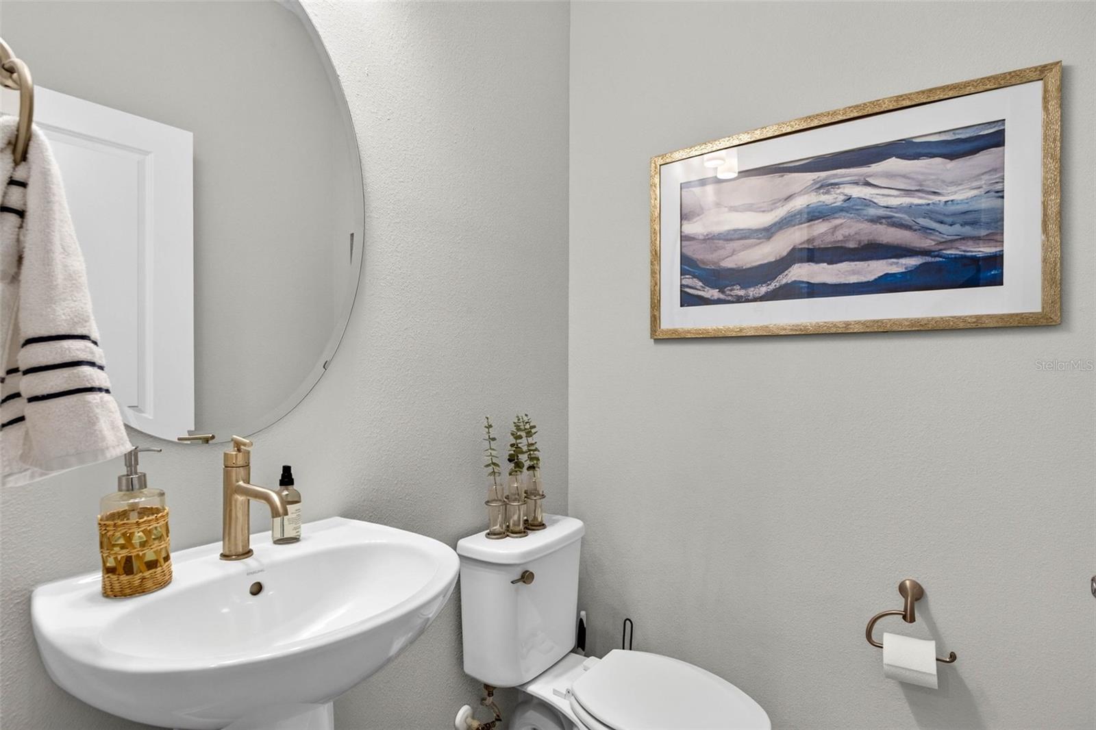 Ground Floor Half Bath - 11211 BEACH WALK WAY NE, ST PETERSBURG