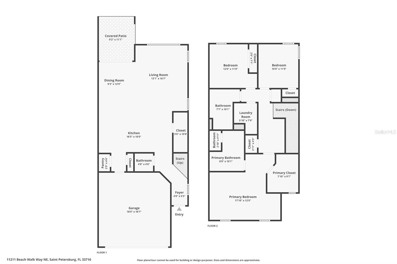 Complete Floor Plan - 11211 BEACH WALK WAY NE, ST PETERSBURG
