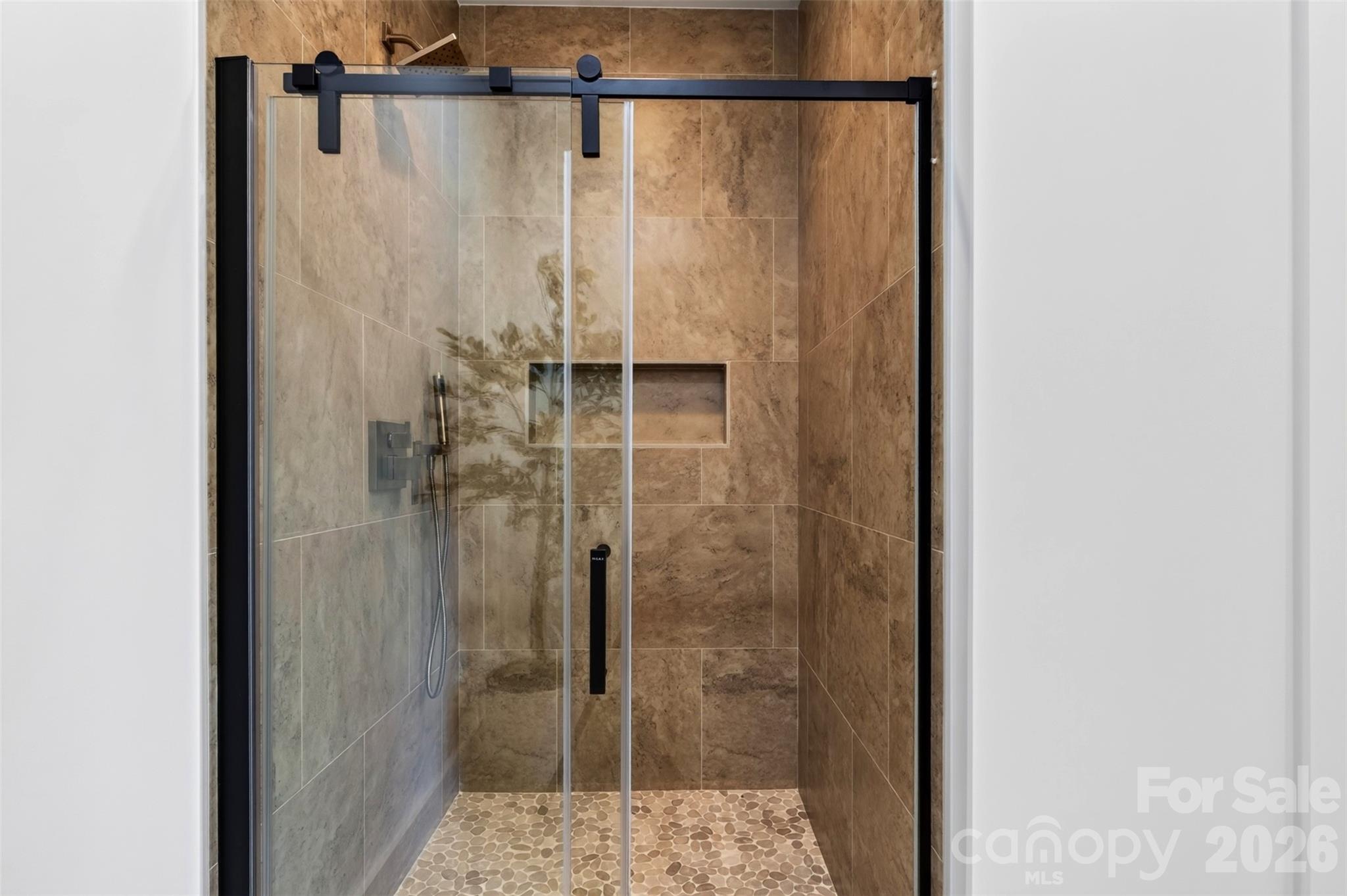 Primary Shower - 183 Rocky Hill Drive, Hendersonville