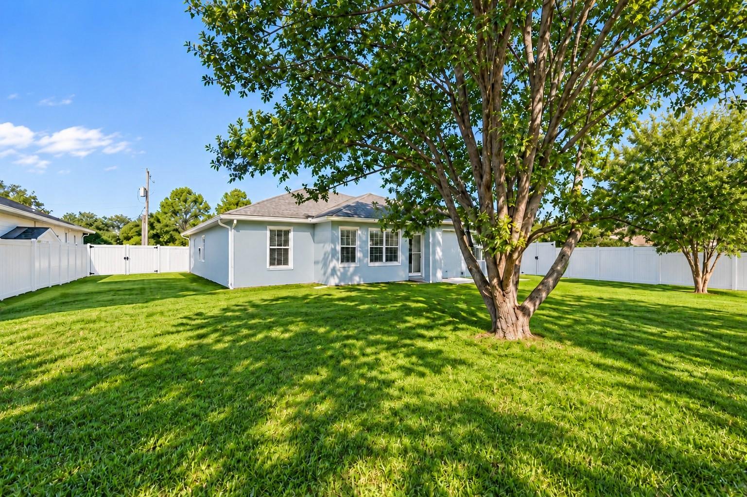 Fenced in Backyard - 14 LAMOYNE LN, PALM COAST