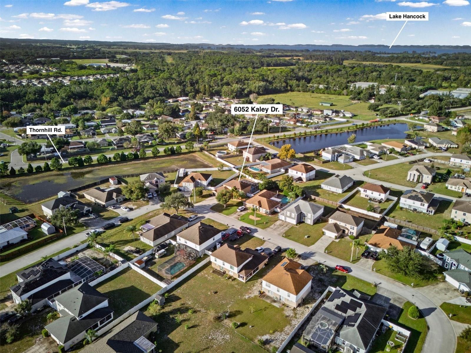 Aerial - 6052 KALEY DR, WINTER HAVEN